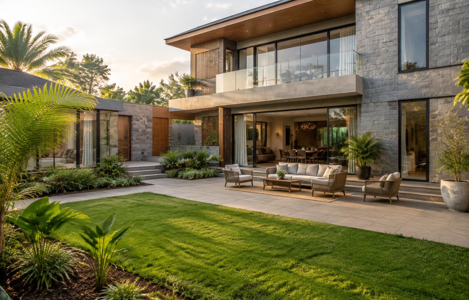 Nairobi courtyard home — illustrative concept